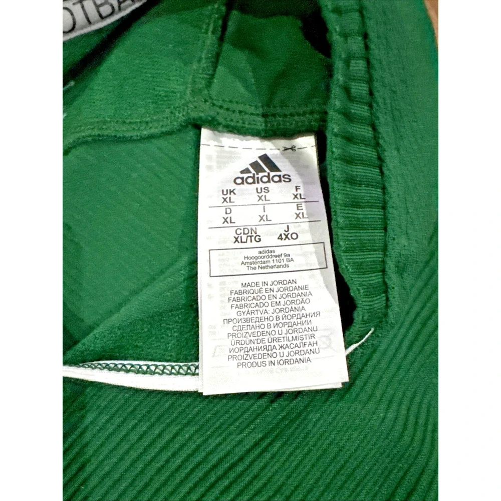 ADIDAS Primeknit A1 Climacool Football Jersey‎ Men’s Size XL Green and White